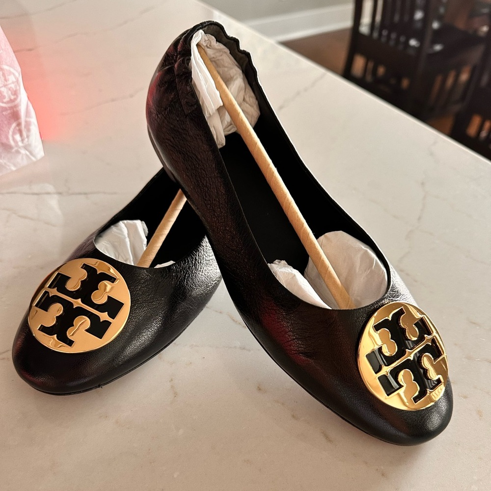 Tory Burch Claire Ballet Size 8